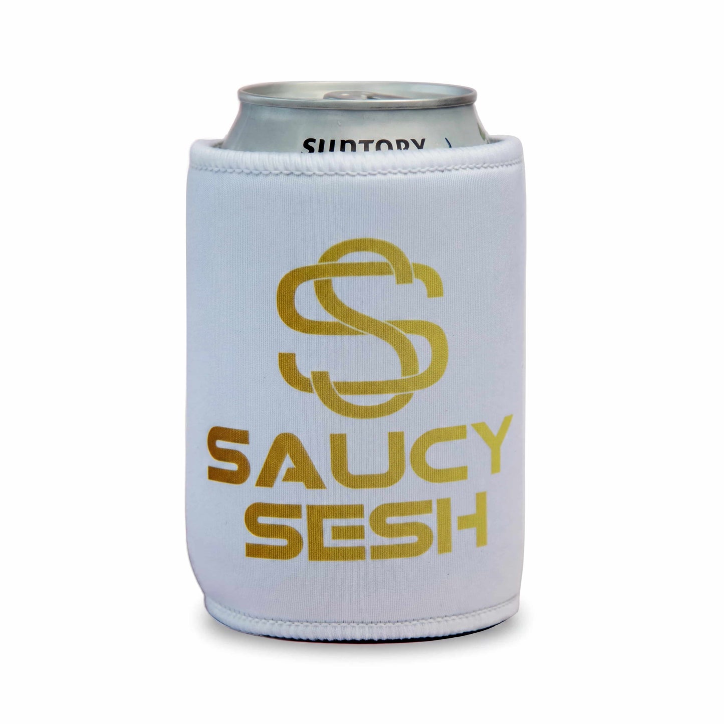 Saucy Sesh Stubby Holder – Insulated Can Cooler for Parties & Festivals