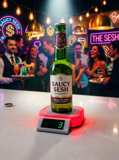 Saucy Sesh™ Chug Timer