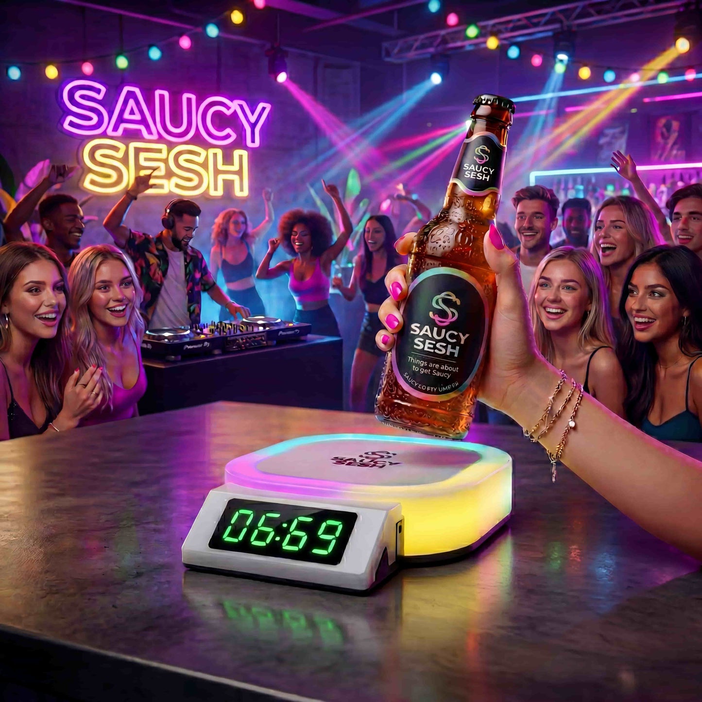 Saucy Sesh™ New Game Timer