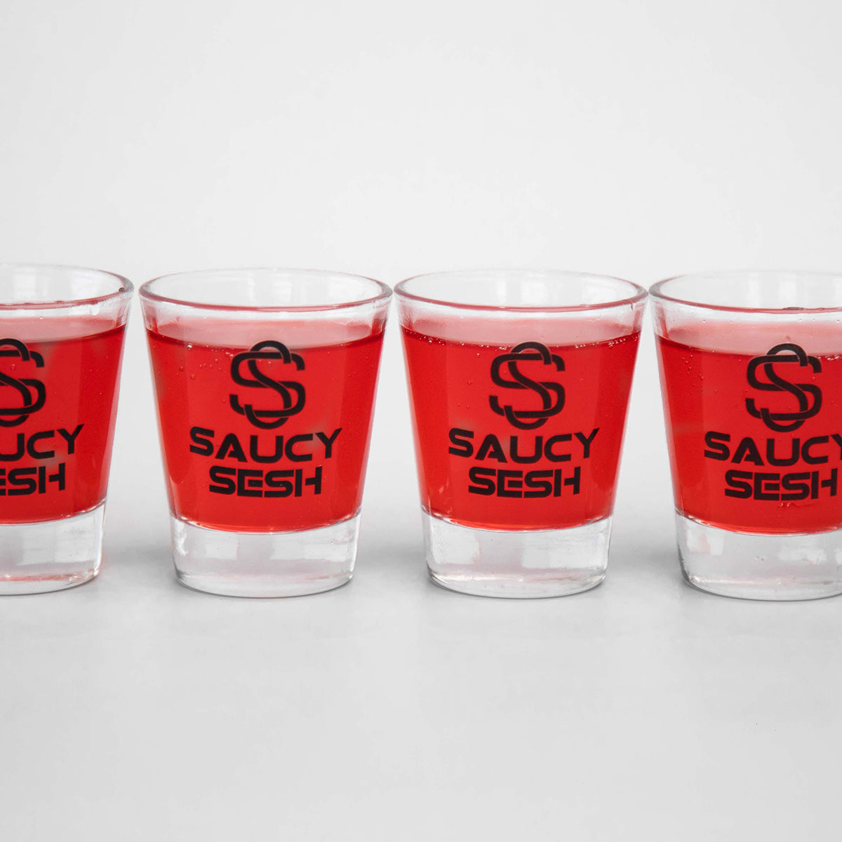 Saucy Sesh Shot Glass Set (4x)