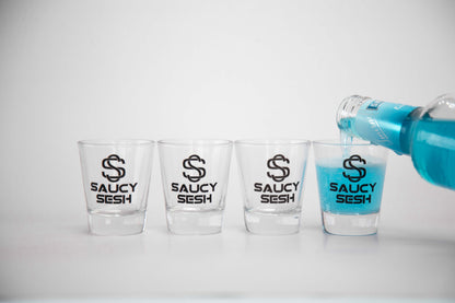 Saucy Sesh Shot Glass Set (4x)