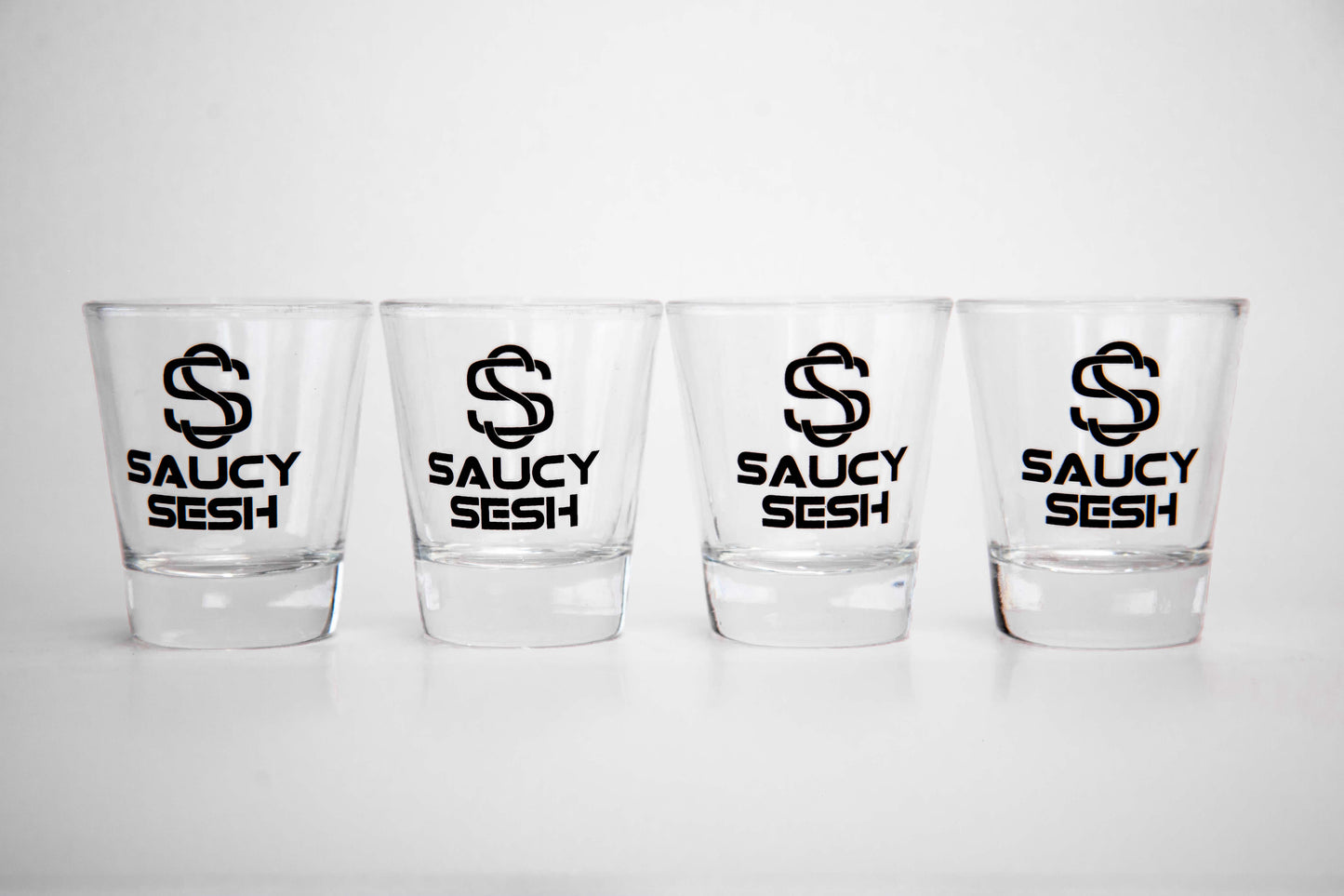 Saucy Sesh Shot Glass Set (4x)