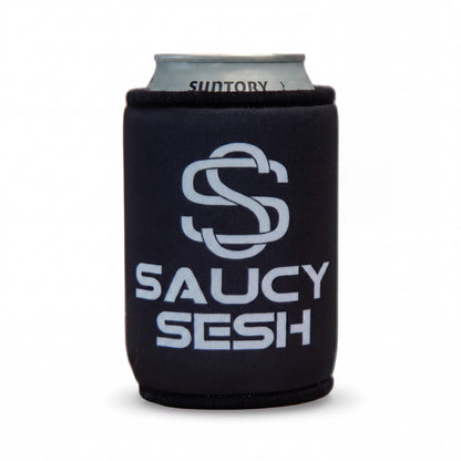 Saucy Sesh Stubby Holder – Insulated Can Cooler for Parties & Festivals